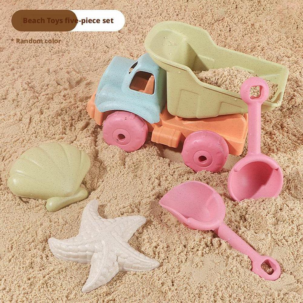 Travel Accessories With Toddler - ชุดของเล่นทรายสำหรับเด็กแบบพกพา ชุดเล่นน้ำชายหาดฤดูร้อน ของเล่นสำหรับเด็กวัยหัดเดิน ของขวัญวันเกิด วัสดุรักษ์โลก อุปกรณ์เสริมสำหรับกล่องทรายสำหรับเดินทาง