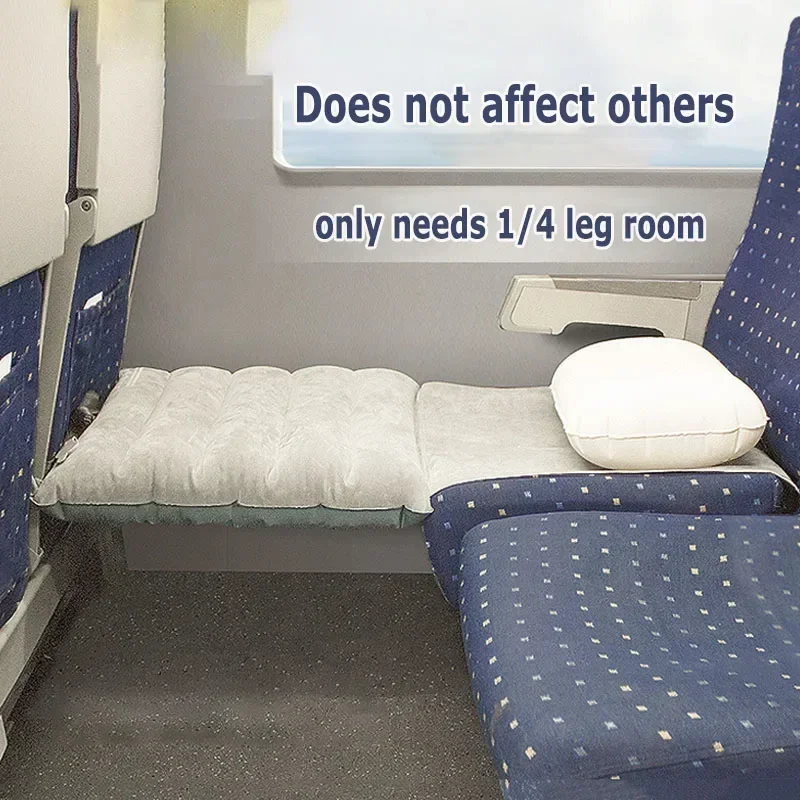 Travel Accessories In Train - รถเปลวางเท้าเครื่องบินแบบพกพา tempat tidur tiup ตั้งแคมป์รถยนต์อุปกรณ์เสริมอากาศ kasur
