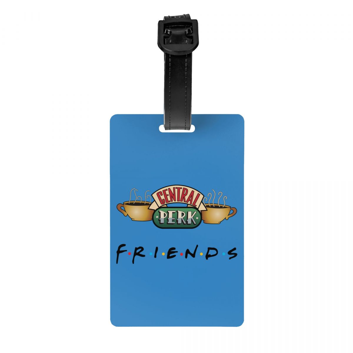 Travel Accessories Personalised - ป้ายป้ายกระเป๋าสำหรับกระเป๋าเดินทางแฟชั่นลายเพื่อนสำหรับติดฝาปิดเพื่อความเป็นส่วนตัว