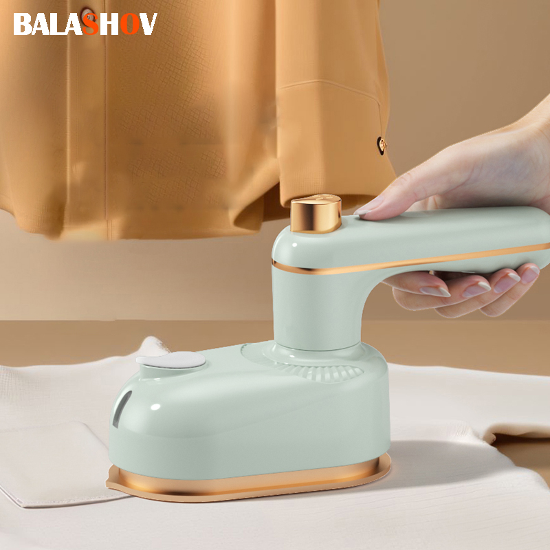 Mini Iron Travel - MINI Garment Steamer เตารีดไอน้ํามือถือแบบพกพาเดินทางสําหรับรีดผ้าเปียกแห้งเครื่องรีดผ้า 220 V/110