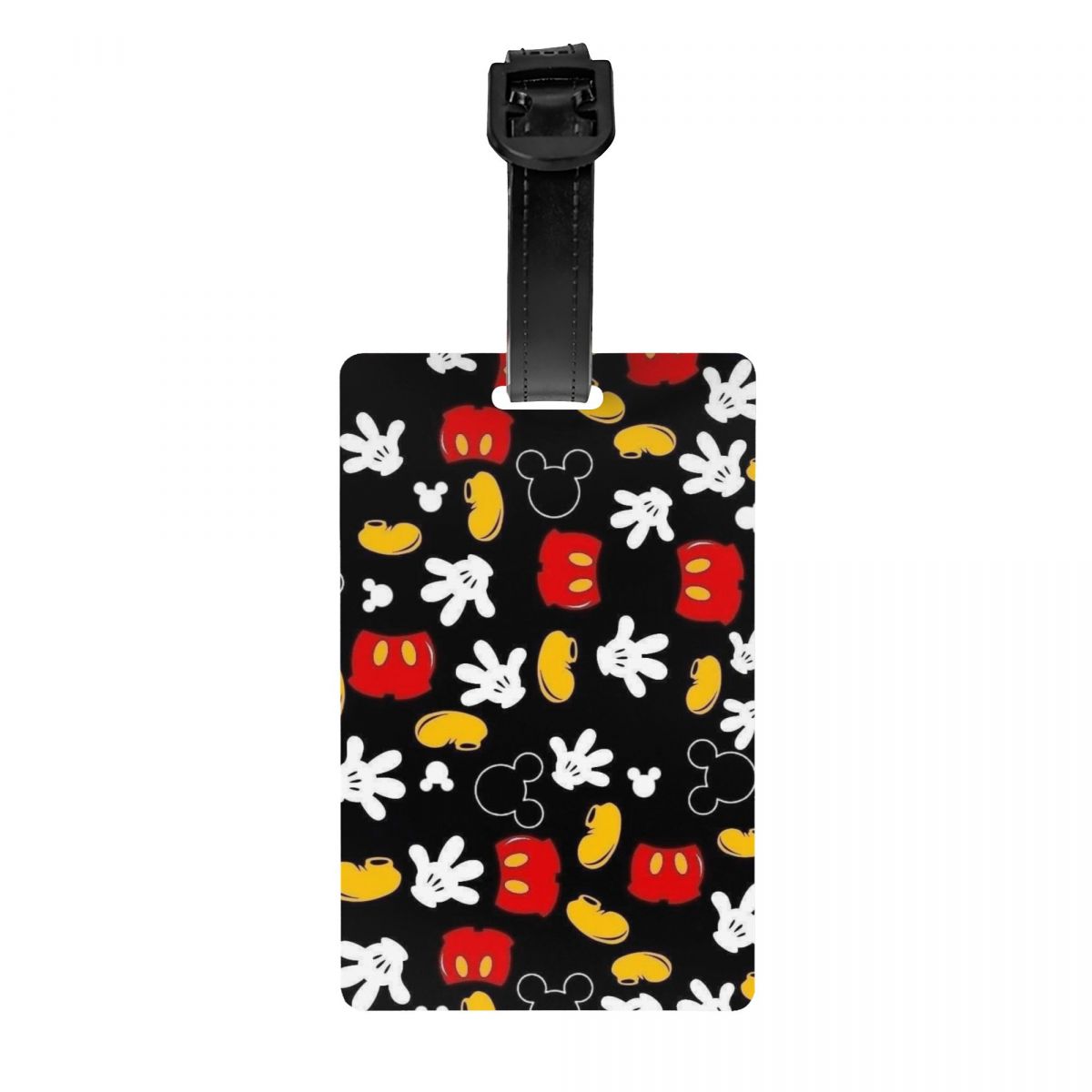 Travel Accessories Personalised - แท็กกระเป๋าเดินทาง M-Mouse แบบกำหนดเองสำหรับกระเป๋าเดินทาง แฟชั่นอะนิเมะการ์ตูน แท็กติดกระเป๋าเดินทาง ปกป้องความเป็นส่วนตัว