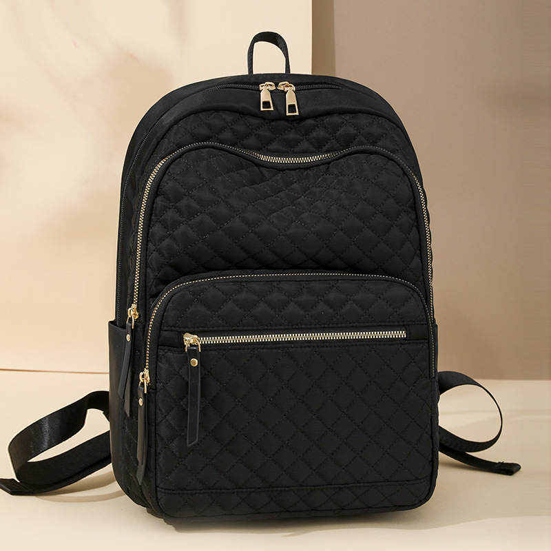 Travel Accessories Italy - กระเป๋าเป้สะพายหลังสำหรับผู้หญิง ดีไซน์ทันสมัย เรียบง่าย ใหม่ล่าสุด เหมาะสำหรับเดินทาง ใส่แล็ปท็อปได้