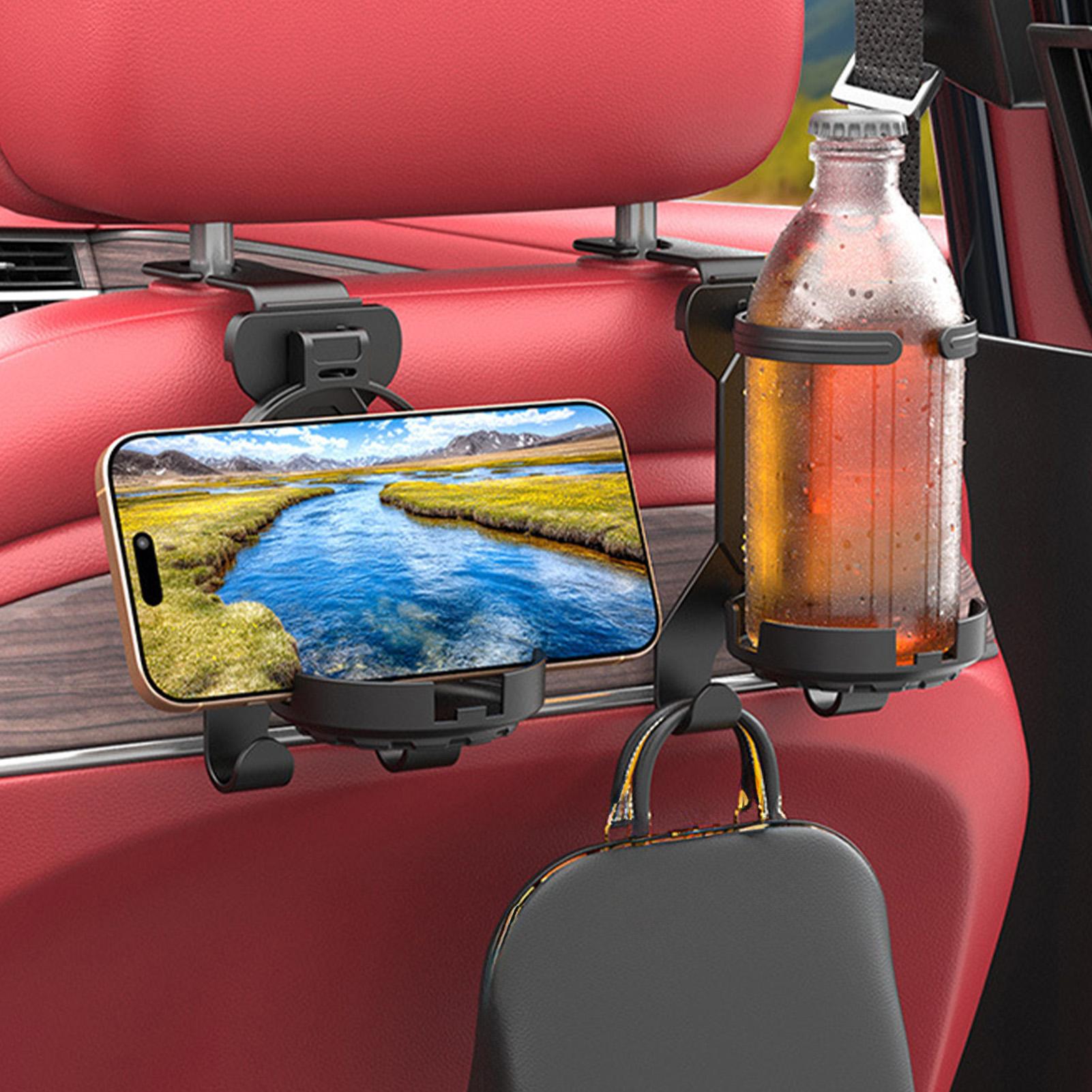 Travel Accessories Market - ที่วางแก้วน้ำในรถยนต์สำหรับเบาะหลัง อุปกรณ์จัดเก็บในรถยนต์ ตะขอแขวนเบาะรถยนต์สำหรับพนักพิงศีรษะ สำหรับการเดินทาง รถบรรทุก
