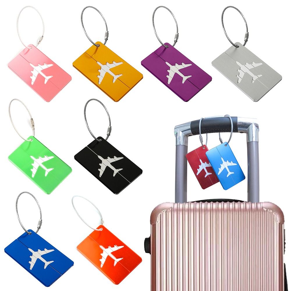 Travel Accessories Kmart - ป้ายกระเป๋าถือเดินทางกระเป๋าเดินทางแบบนำกลับมาใช้ใหม่ได้มีเชือกป้ายสำหรับวันหยุดกระเป๋าเดินทาง