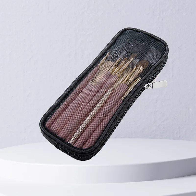 Travel Accessories Kit - แปรงแต่งหน้ากระเป๋าเดินทางเครื่องสําอางค์กระเป๋าใส่เครื่องสําอางค์สําหรับผู้ชายผู้หญิงเครื่องมือความงามตาข่าย Dopp ชุดกระเป๋าล้างอุปกรณ์จัดเก็บข้อมูล