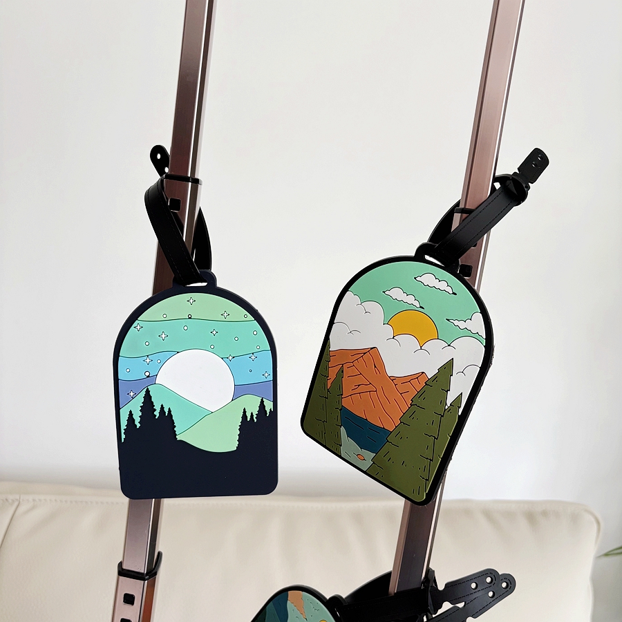 1/3/6 ชิ้นภูมิทัศน์แท็กกระเป๋า - Travel Accessories Personalised บทวิจารณ์และราคา