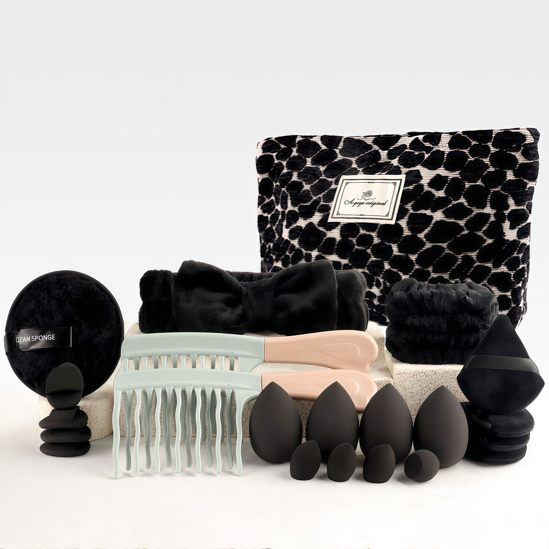 ชุดแปรงแต่งหน้าสไตล์หรูหรา ชุด - Travel Accessories Kit บทวิจารณ์และราคา