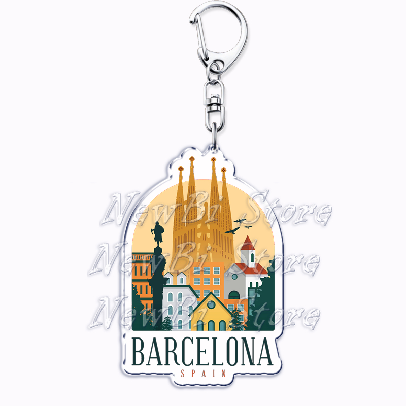 Hot Travel Cites พวงกุญแจสําหร - Travel Accessories Italy บทวิจารณ์และราคา