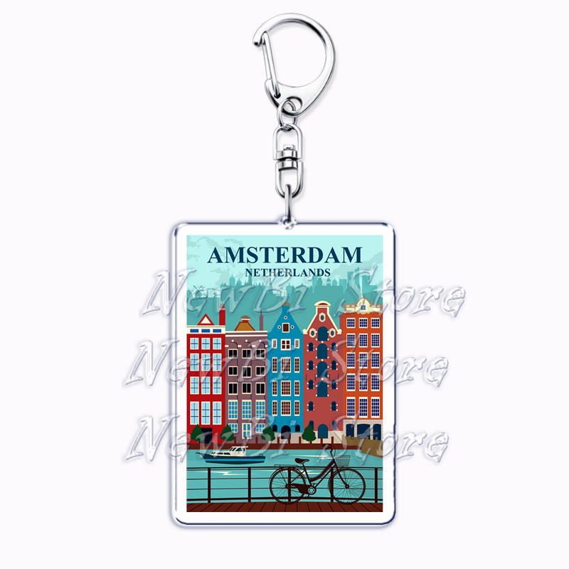 Hot Travel Cites พวงกุญแจสําหร - Travel Accessories Italy บทวิจารณ์และราคา