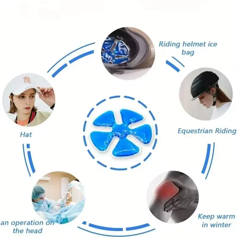 แผ่นเจลประคบเย็น PVC สีฟ้าแบบป - Travel Accessories Kit บทวิจารณ์และราคา