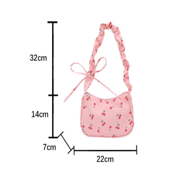 กระเป๋าสะพายข้างผ้าแคนวาสลายดอ - Travel Accessories For Girls บทวิจารณ์และราคา