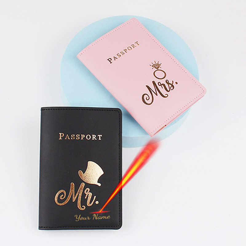 ปรับแต่งชื่อ Mr/Mrs โลโก้หนังส - Travel Accessories Personalised บทวิจารณ์และราคา