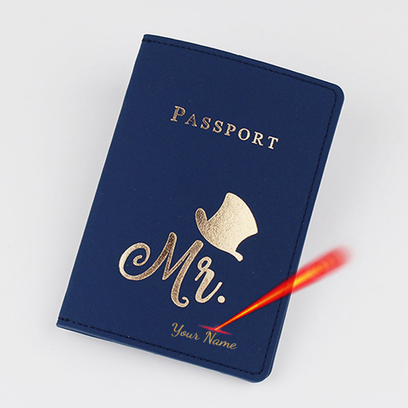 ปรับแต่งชื่อ Mr/Mrs โลโก้หนังส - Travel Accessories Personalised บทวิจารณ์และราคา