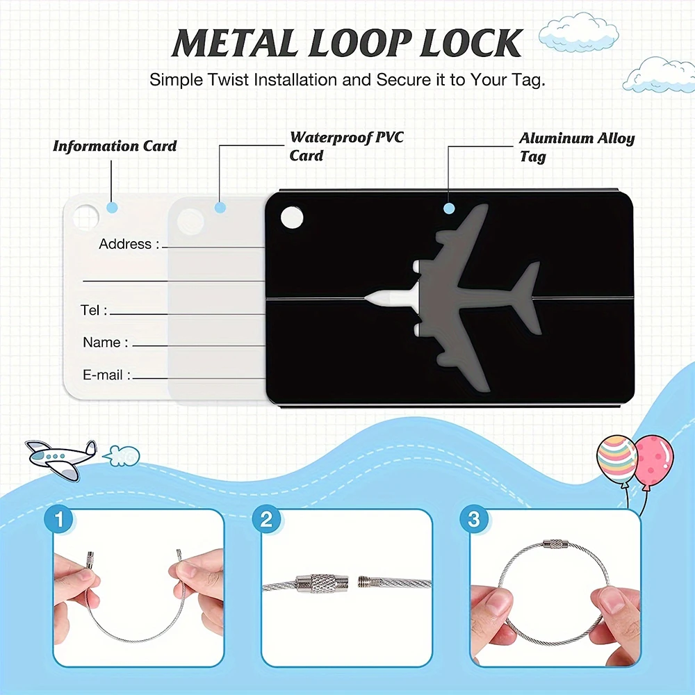 อลูมิเนียมอัลลอยด์แท็กกระเป๋าเ - Travel Accessories Kmart บทวิจารณ์และราคา