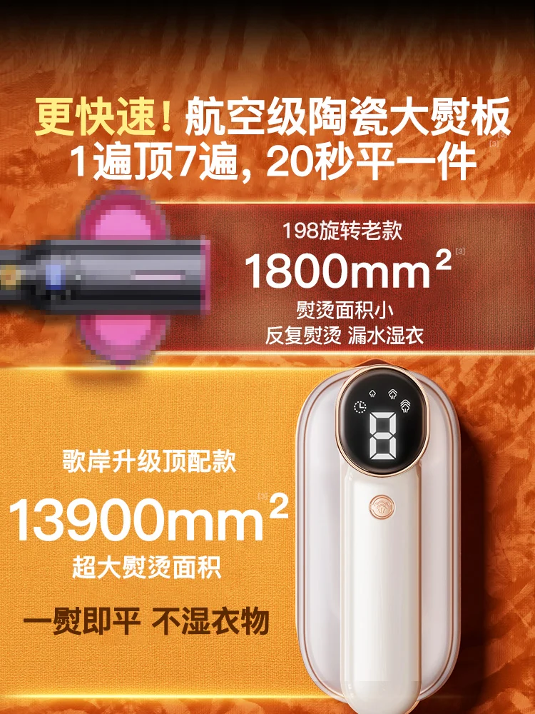 เตารีดไอน้ำแบบมือถือ 220V ขนาด - Mini Iron Travel บทวิจารณ์และราคา