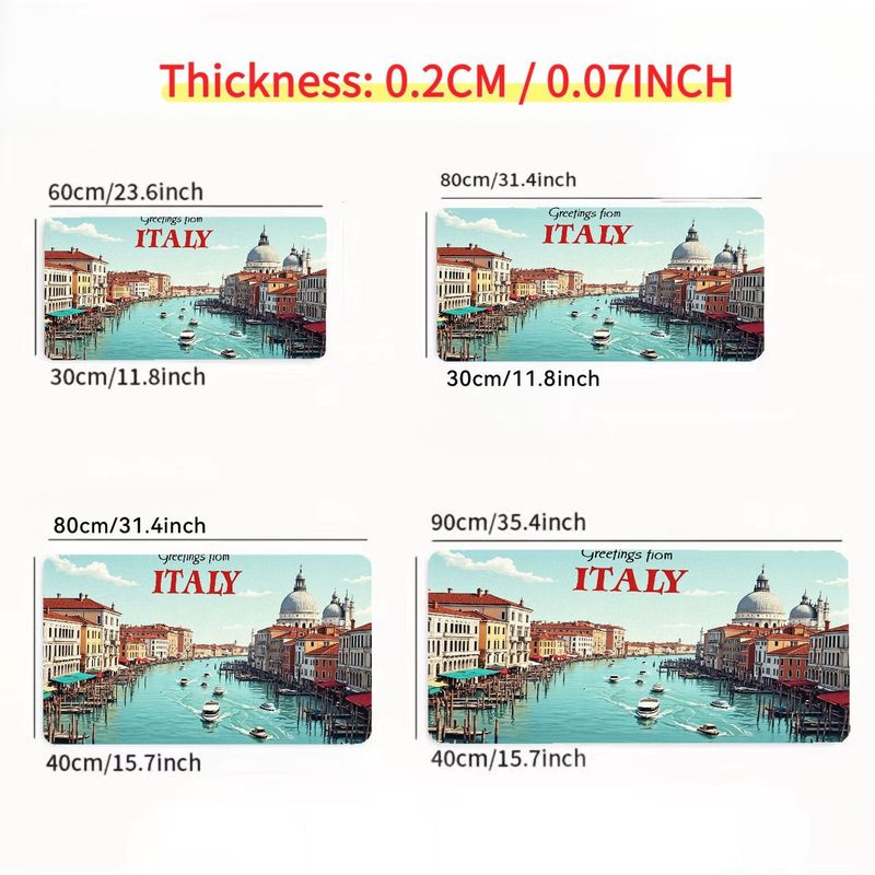 แผ่นรองเมาส์ลายศิลปะเวนิสวินเท - Travel Accessories Italy บทวิจารณ์และราคา