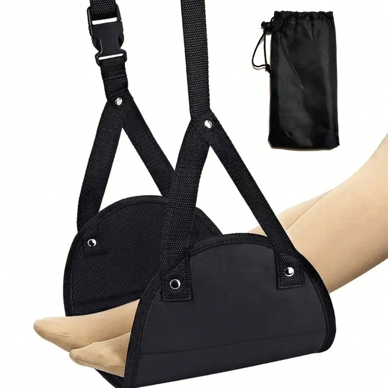 เปลญวนพักเท้าแบบพกพาปรับได้ สำ - Travel Accessories In Train บทวิจารณ์และราคา