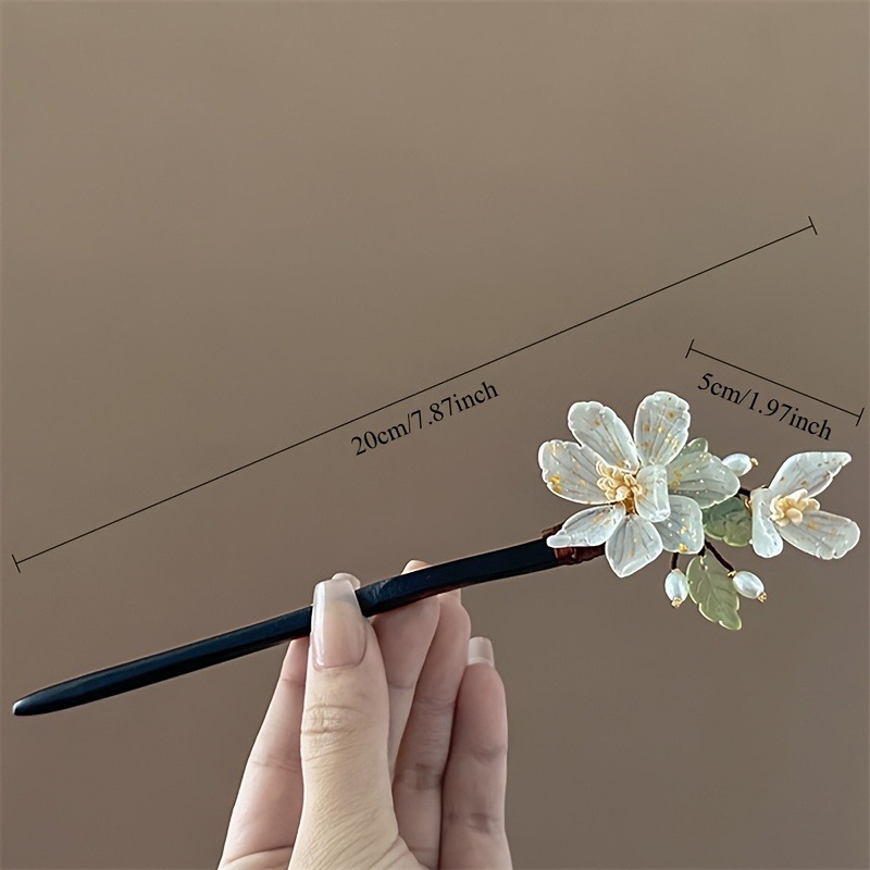 กิ๊บติดผมไม้ทรงดอกแมกโนเลียจีน - Travel Hair Accessories บทวิจารณ์และราคา