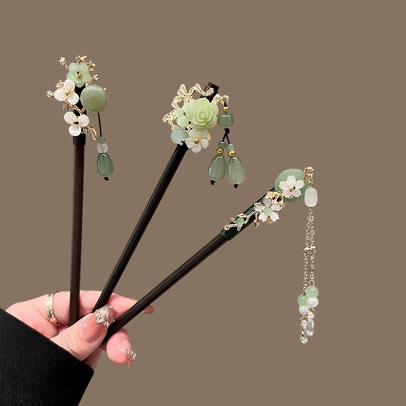 กิ๊บติดผมไม้โบราณสำหรับผู้หญิง - Travel Hair Accessories บทวิจารณ์และราคา