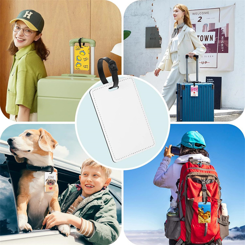 ป้ายกระเป๋าเดินทางหนัง PU รูปภ - Travel Accessories Personalised บทวิจารณ์และราคา
