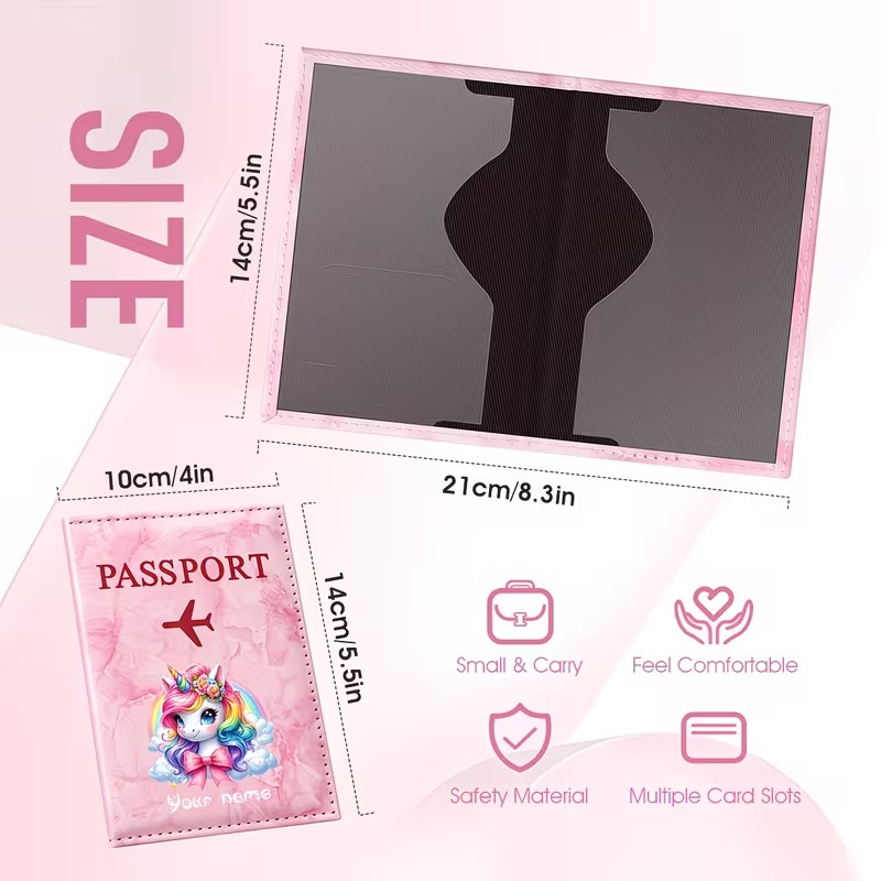 ซองใส่หนังสือเดินทาง PU แบบกำห - Travel Accessories Personalised บทวิจารณ์และราคา