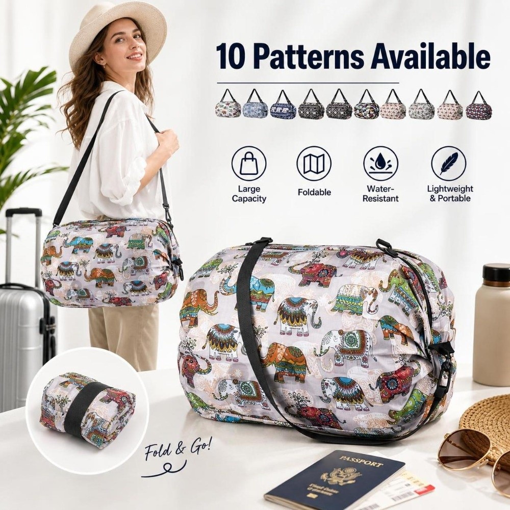 กระเป๋าช้อปปิ้งน้ำหนักเบาความจ - Travel Accessories Market บทวิจารณ์และราคา
