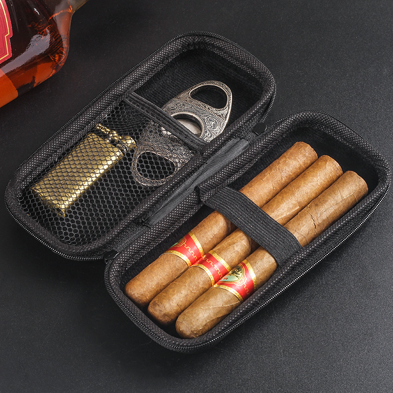 กระเป๋าใส่ซิการ์แบบพกพา 1 ชิ้น - Travel Accessories Gadget บทวิจารณ์และราคา