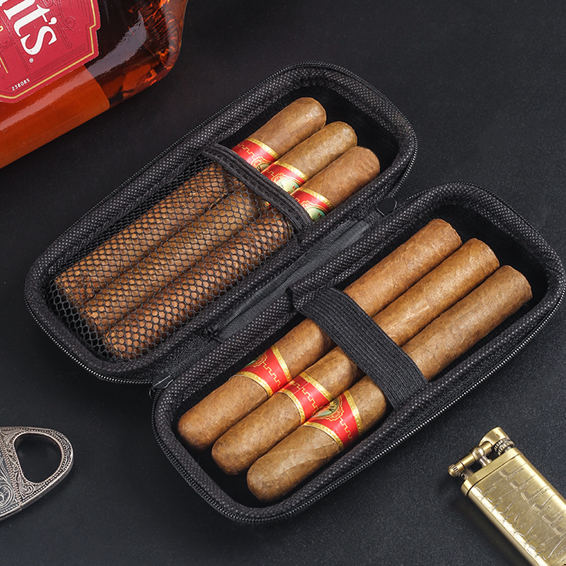กระเป๋าใส่ซิการ์แบบพกพา 1 ชิ้น - Travel Accessories Gadget บทวิจารณ์และราคา