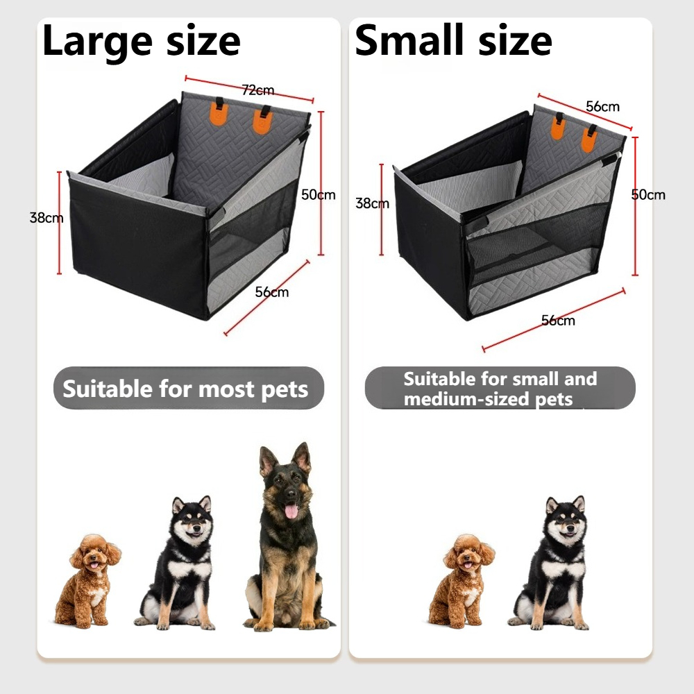 แผ่นรองเบาะหลังรถยนต์สำหรับสัต - Travel Accessories For Dogs บทวิจารณ์และราคา