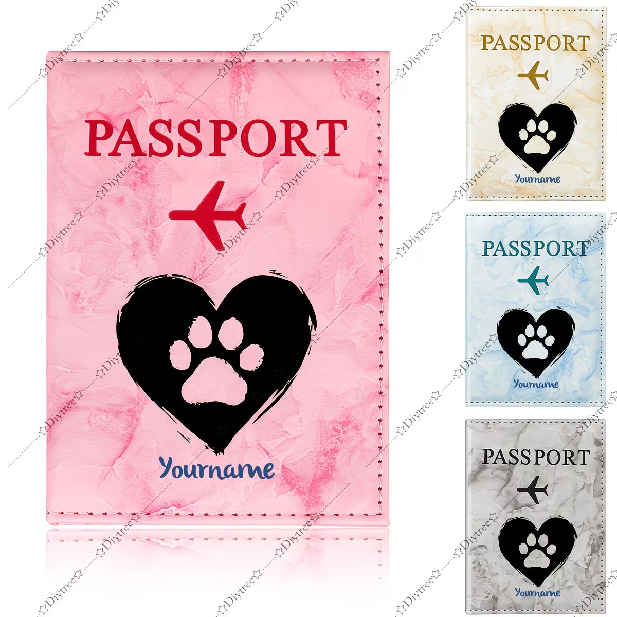 ปกหนังสือเดินทางสัตว์เลี้ยงลาย - Travel Accessories Personalised บทวิจารณ์และราคา