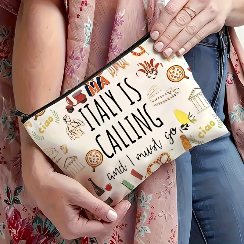 กระเป๋าเครื่องสำอางขนาดใหญ่ลาย - Travel Accessories Italy บทวิจารณ์และราคา