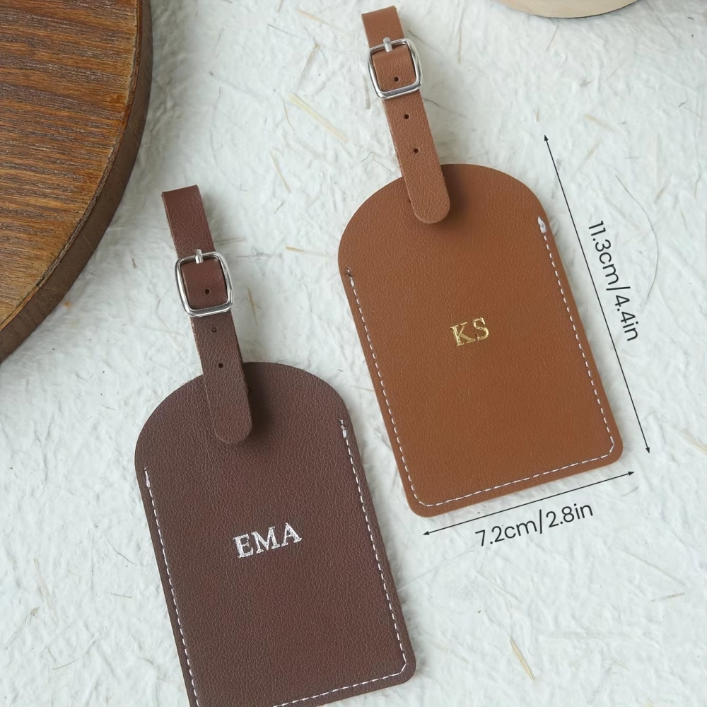ป้ายชื่อกระเป๋าเดินทางหนังวีแก - Travel Accessories Personalised บทวิจารณ์และราคา