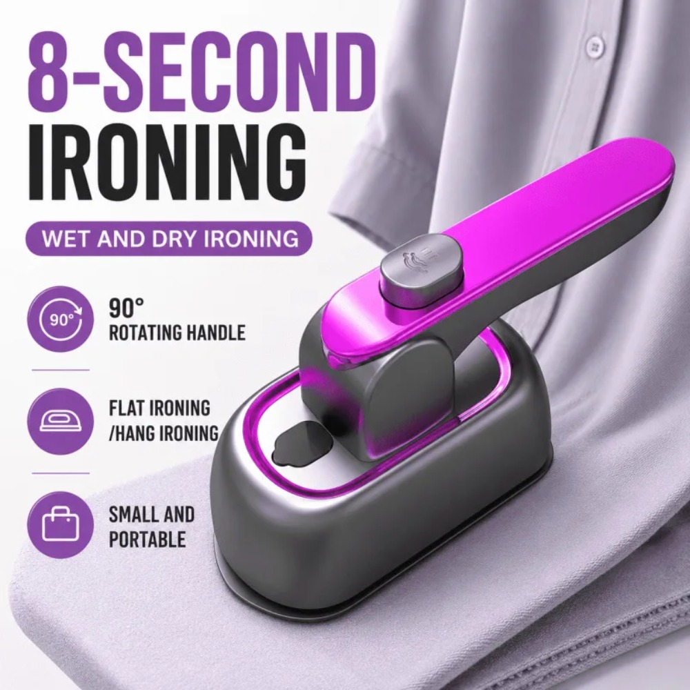 เตารีดไอน้ำแบบมือถือ เครื่องรี - Mini Iron Travel บทวิจารณ์และราคา