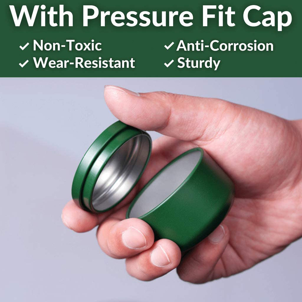 กระป๋องชาพร้อมฝาปิด Airtight เ - Mini Iron Travel บทวิจารณ์และราคา