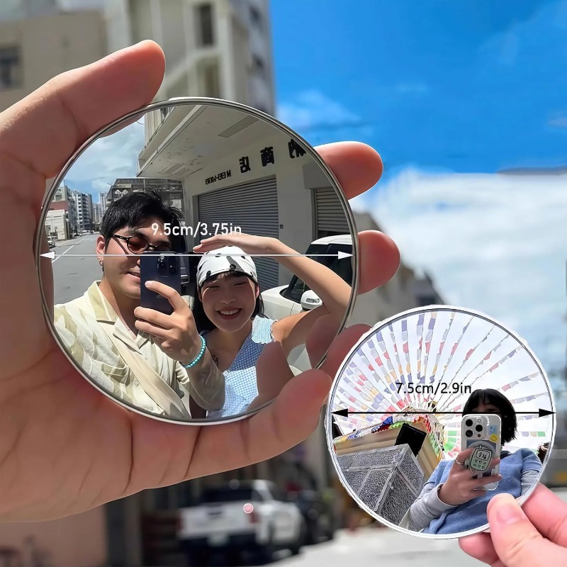 กระจกนูนทรงกลมแบบพกพา มุมมองกว - Travel Accessories Gadget บทวิจารณ์และราคา