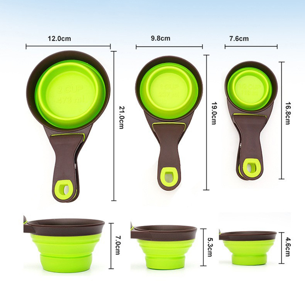 ถ้วยตวงอาหารสัตว์เลี้ยงแบบพับไ - Travel Accessories For Dogs บทวิจารณ์และราคา